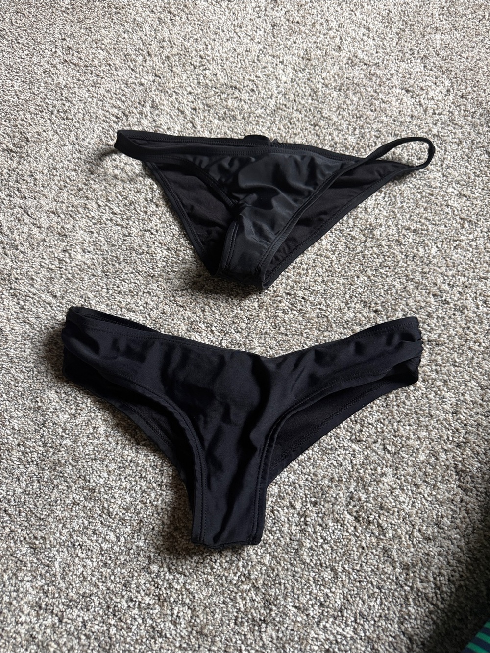Women's Black Bikini Bottoms - Sleek Everyday Swimwear